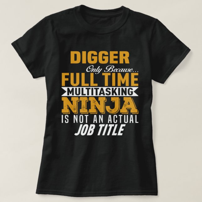 Digger T-Shirt (Design Front)