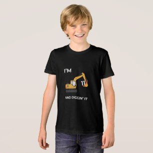 Diggin' It Birthday Any Age T-Shirt Tri-Blend Shirt