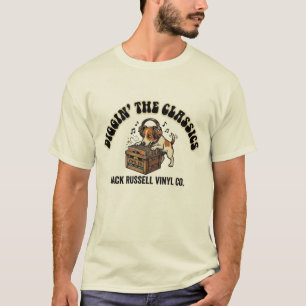 Diggin' The Classics - Jack Russell Vinyl Co. T-Shirt