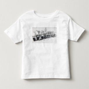 Digging a hole for the foundations toddler T-Shirt