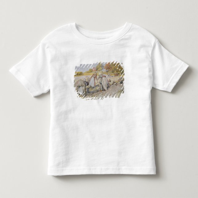 Digging Potatoes, 1905 Toddler T-Shirt (Front)