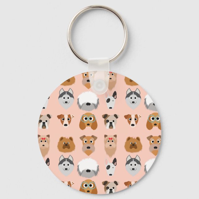Diggity Do Dog Key Ring (Front)
