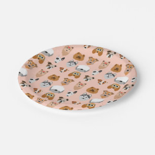 Diggity Do Dog Paper Plate