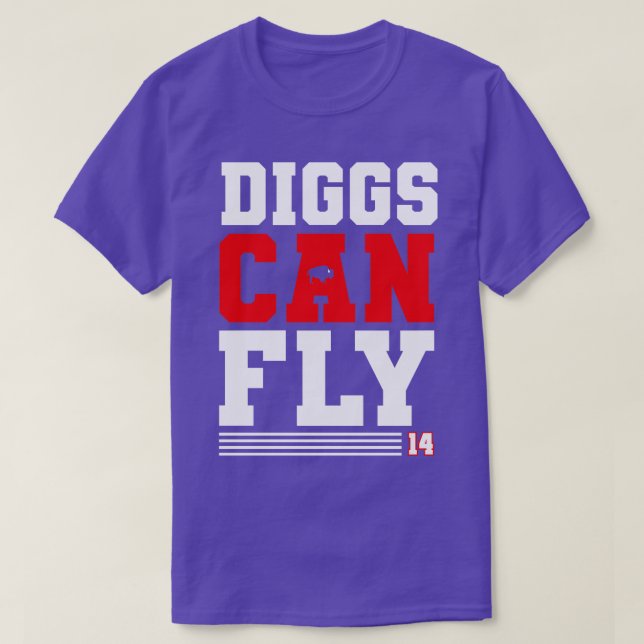Diggs Can Fly Buffalo T-Shirt (Design Front)