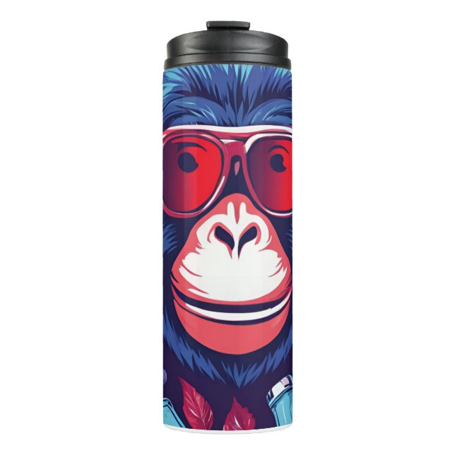 Digi Monk Thermal Tumbler (Front)