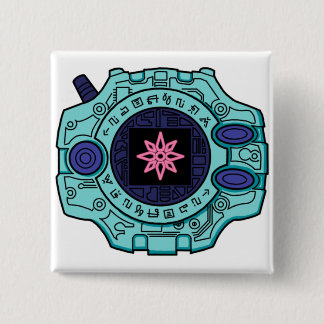 Digimon Digivice of Light 15 Cm Square Badge