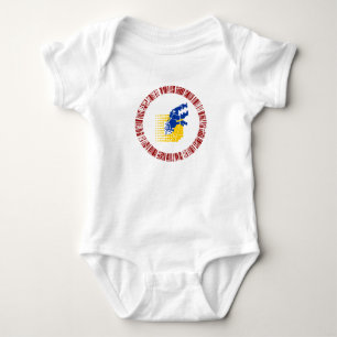 Digimon Tamers Card Symbol Baby Bodysuit