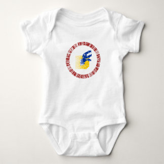 Digimon Tamers Card Symbol Baby Bodysuit
