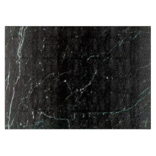 Digita Black Marble with Light Green White Veining Cutting Board