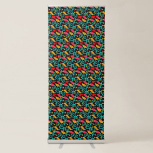 Digital 3D Design Vertical Retractable banners