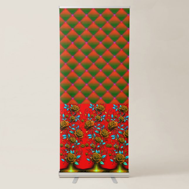 Digital 3D Design Vertical Retractable banners (Front)