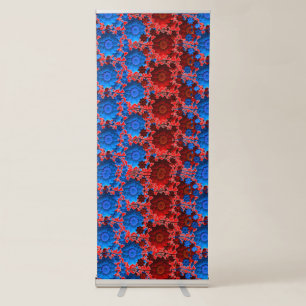 Digital 3D Design Vertical Retractable banners