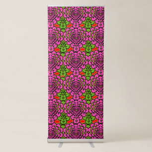 Digital 3D Design Vertical Retractable banners