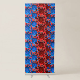 Digital 3D Design Vertical Retractable banners
