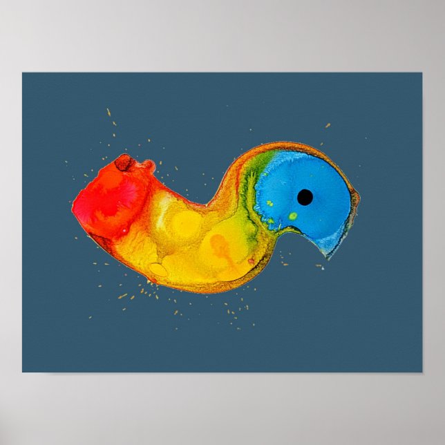 Digital Abstract Art  Poster (Front)