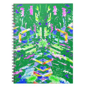 Digital abstract art we call it chaos notebook