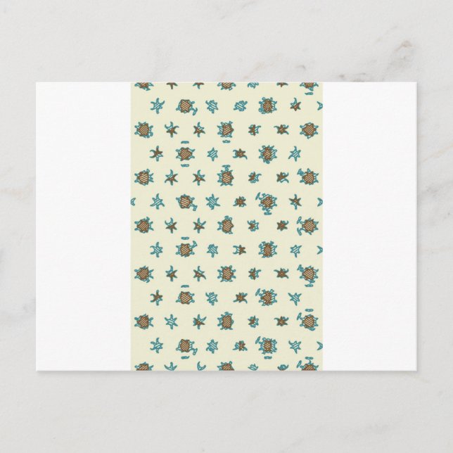 Digital abstract background.Geometric pattern Postcard (Front)