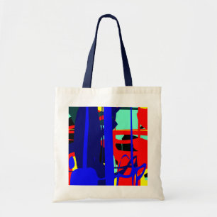 Digital Abstract Expressionist 03 Tote Bag