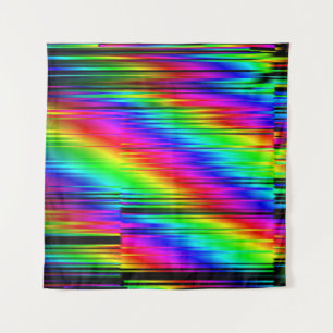 Digital Abstract: Multicolor Graphic Design. Tapestry