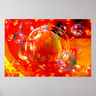 Digital Abstract Painting Art Print Modern Posters