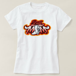 Digital Airbrush Drill Team  Mum t-shirt  