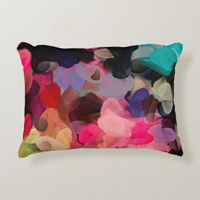 Digital art abstract pattern. Hand drawing modern  Decorative Cushion (Front)