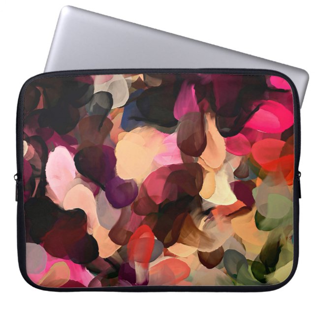 Digital art abstract pattern. Hand drawing modern  Laptop Sleeve (Front)