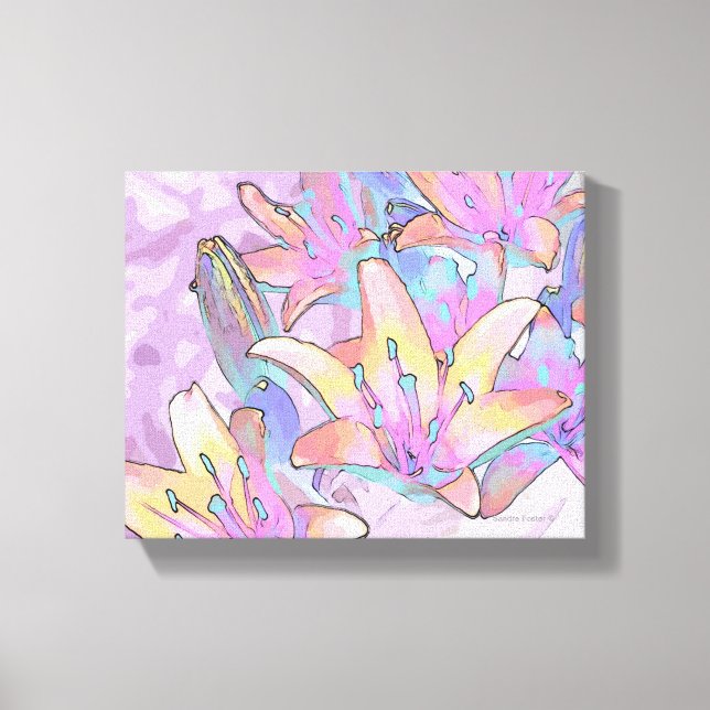 Digital Art - Canvas Print (Front)