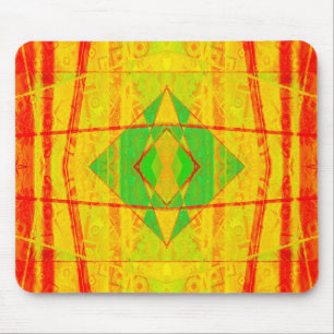 Digital Art Cool Modern Abstract Mouse Mat