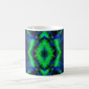 Digital Art Cool Modern Abstract Pattern Coffee Mug