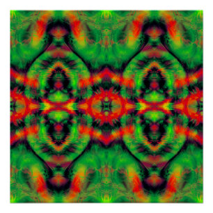 Digital Art Cool Modern Abstract Poster