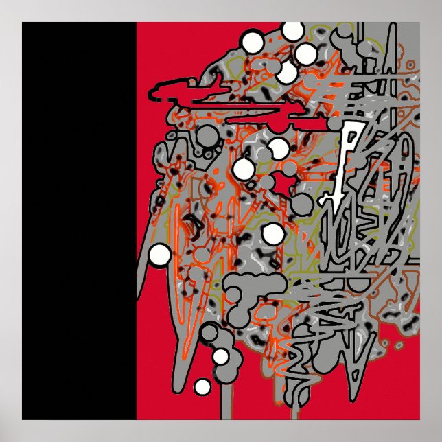 Digital art gallery poster (Front)