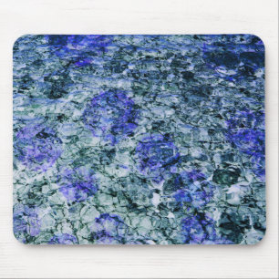 Digital art of blue watercolor abstract background mouse mat