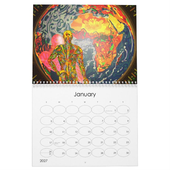 Digital Art of Karmym Calendar (Jan 2027)