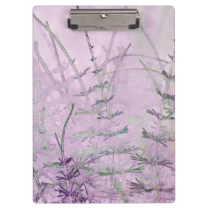 Digital Art Wild Horsetail Clipboard