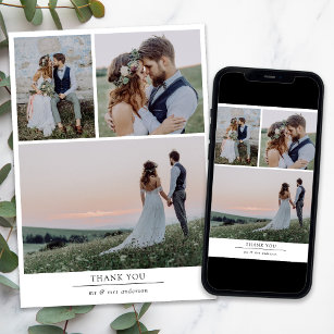 [Digital Available] Photo Wedding Thank You Cards