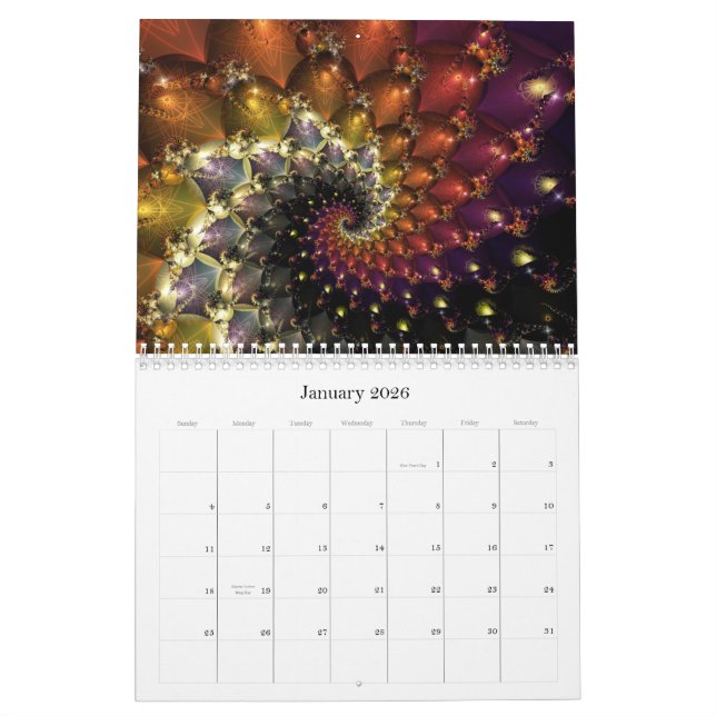 Digital Baroque 2017 Calendar (Jan 2026)