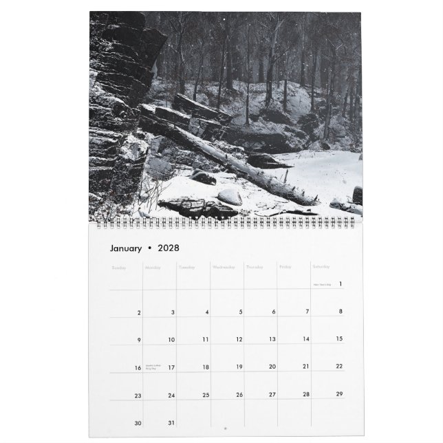 Digital Blasphemy 2025 Wall Calendar (Jan 2028)