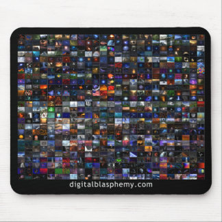 Digital Blasphemy 25 x 25 Mosaic Mouse Mat