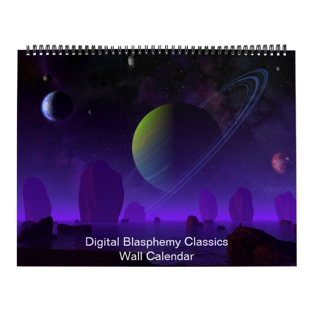 Digital Blasphemy Classics Wall Calendar (Cover)
