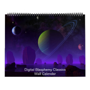 Digital Blasphemy Classics Wall Calendar