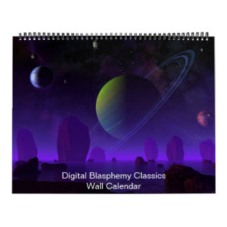 Digital Blasphemy Classics Wall Calendar
