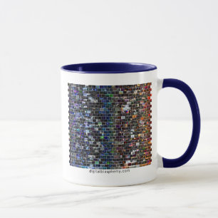 Digital Blasphemy Spectrum Mosaic Mug
