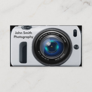 digital camera business card