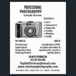 Digital Camera Icon Photographer, Photography Hire Flyer<br><div class="desc">Digital Camera Icon,  Photographer,  Photography Hire Advertising Flyers By The Business Card Store.</div>