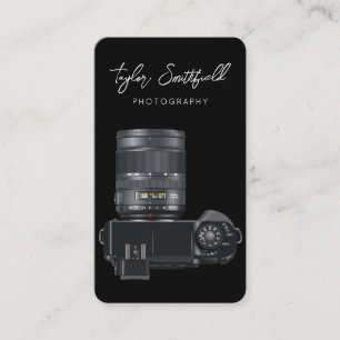 Digital Camera Photography Business Card