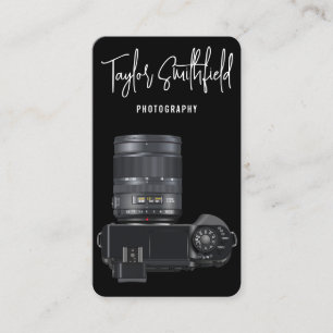 Digital Camera Photography Business Card
