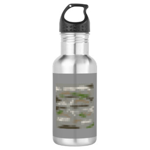 Digital Camo 18 oz water bottle