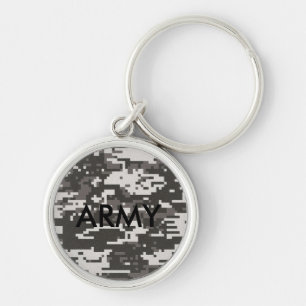 Digital Camo ARMY Keychain