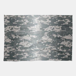Digital Camo Tea Towel